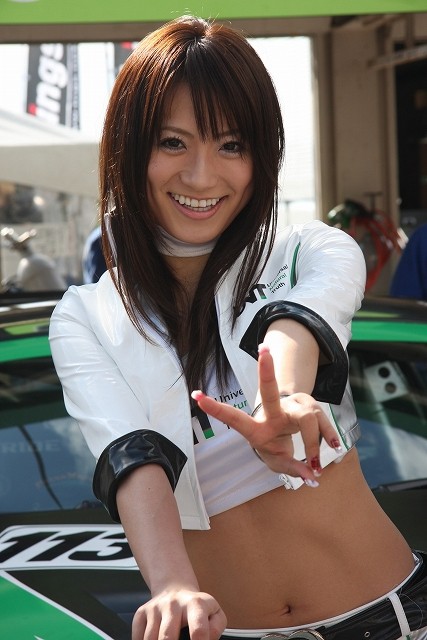 スーパー耐久08 第6戦 Sugo 椎名リサさん 香西咲さん 不定期更新 ｍｏｔｏｒ ｃｏｓ