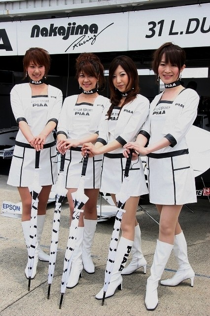 Formula Nippon 08 第4戦 岡山 小松里佳子さん 藍川由季菜さん 横山かおりさん 国嶋桐子さん 不定期更新 ｍｏｔｏｒ ｃｏｓ