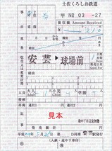 土佐くろしお鉄道 (愛称)ごめん・なはり線 : 13番まどぐち