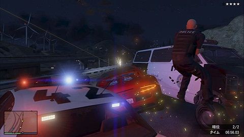 Gta世界の警察さんw ゲーハーの窓