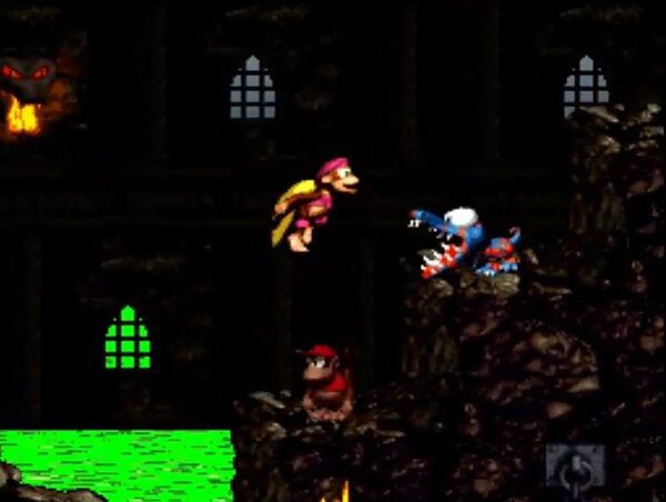 スーパードンキーコング2で一番の難関がどくどくタワーという謎風潮 ゲーハーの窓