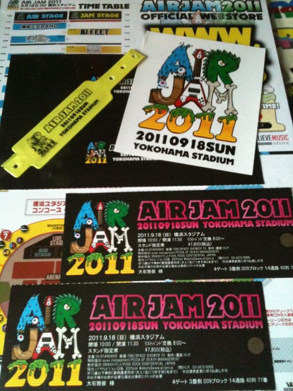 AIR JAM 2011＠横浜スタジアム : JUST MAKE IT!