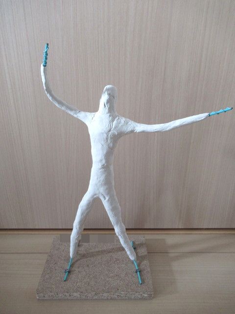 さくら 小筆と立体粘土 転勤家庭の育児生活記