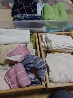 15 09 13 捨てたモノ タオル類の断捨離 買ったもの 捨てたものを書いてみる