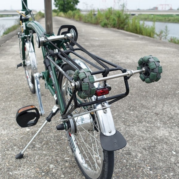 BROMPTON フェンダー＆テールライト新調 : らめび