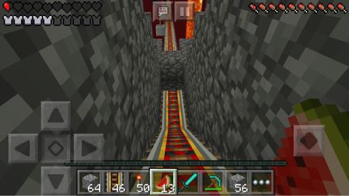 第51回目 ネザー鉄道復旧作業 後編 ゴーレムとガストの攻撃瞬間 マイクのマイクラpe生活