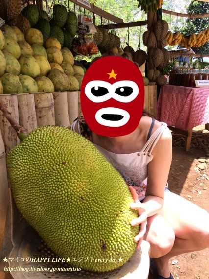 ◇巨大ジャックフルーツ◇ : ☆マイコのHAPPY LIFE☆エジプトevery day☆