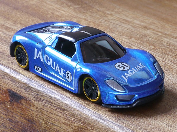 ダイソー スポーツカー(ミニ) ポルシェ 918 スパイダー