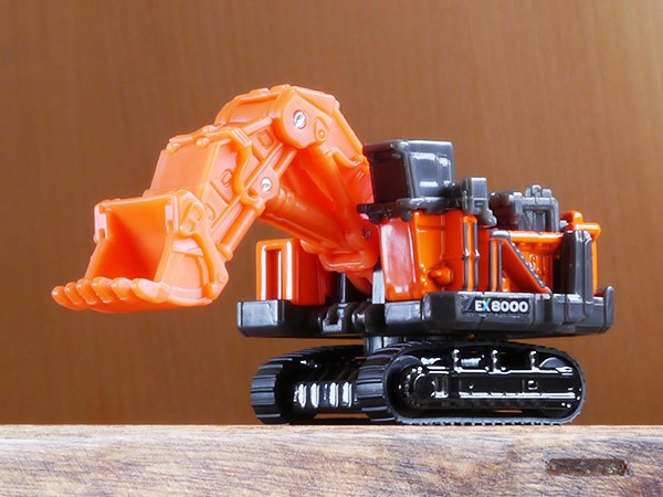トミカ No.25 日立建機 ローディングショベル EX8000-7 : ミニカーの
