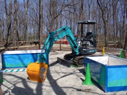 ショベルカーランド 那須高原 りんどう湖ファミリー牧場