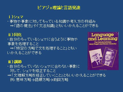 認知と言語１ ピアジェ理論のシェマ 同化 調節と文理解方略 Makikoga11632のblog