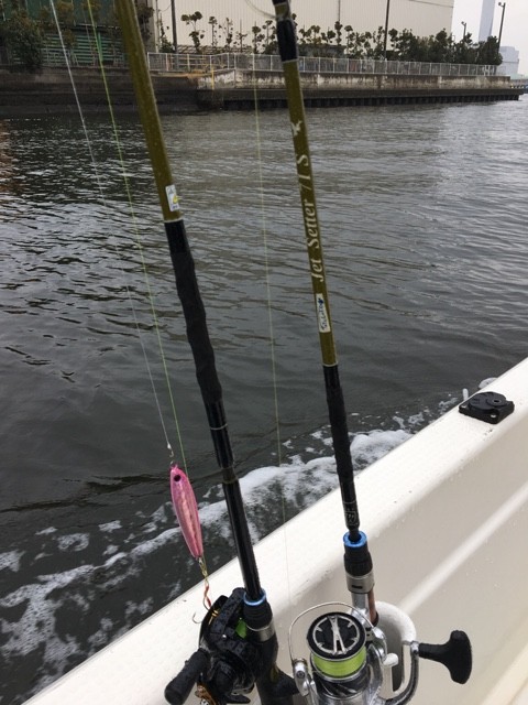 ボートシーバス シーバスジギング初挑戦 17 3 14 都市型釣りブログ