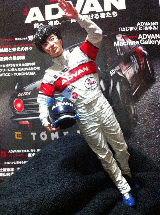 萩原光 ADVAN 東名サニー 富士GC 1982 1/10 フィギュア 其の十三