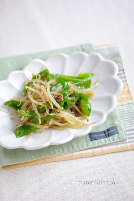 あっという間のもう一品 もやしとピーマンのオイスターそぼろ炒め Mama Kitchen Powered By ライブドアブログ