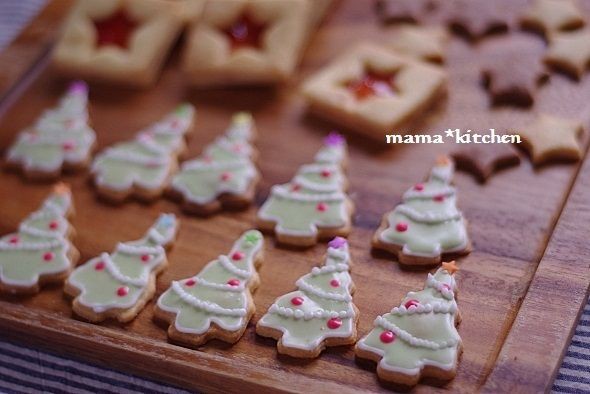 クリスマスのアイシングクッキー 届いたプレゼント便 Mama Kitchen Powered By ライブドアブログ