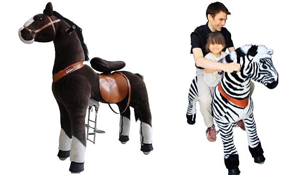 電池いらずの乗馬玩具「エコポニー」はサプライズギフトの新定番