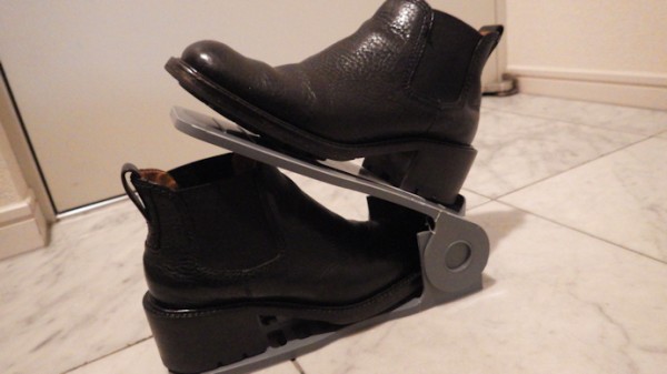 ダイソーの高さ3段階に調節可能な靴ホルダーが便利です まめ S Home Powered By ライブドアブログ