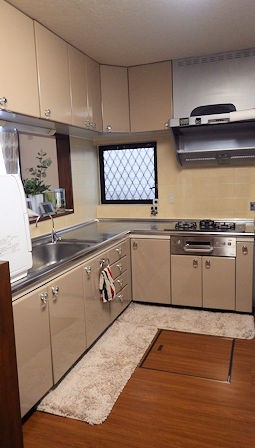キッチン 吊戸棚の収納 その4 と目隠しルーバー まめ S Home Powered By ライブドアブログ