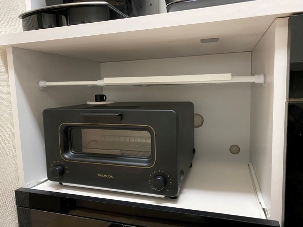 100均のつっぱり棒用の棚をプラスで簡単に棚が完成 まめ S Home Powered By ライブドアブログ