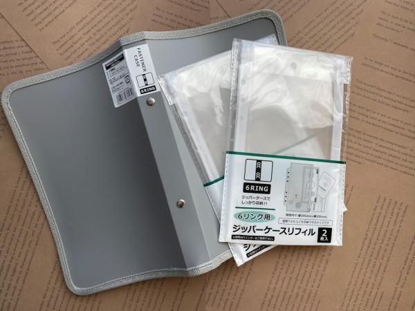 セリアの 6リング ファスナーケース お金管理にピッタリでした まめ S Home Powered By ライブドアブログ
