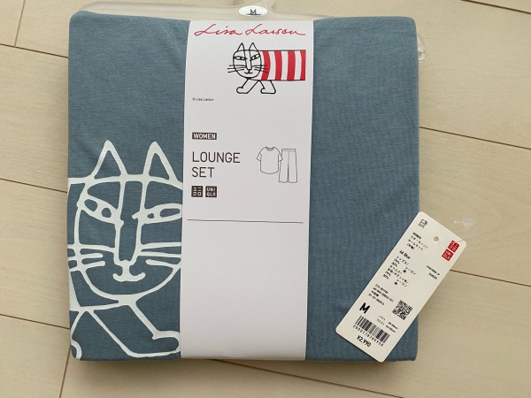 LISA LARSON ROOM SET FLEECE M　ユニクロ 新品・未使用】ユニクロ リサ・ラーソン ルームセット ハリネズミ