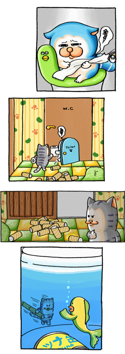 メロとタビ】にげろ！！！ : まめきちまめこニートの日常 Powered by