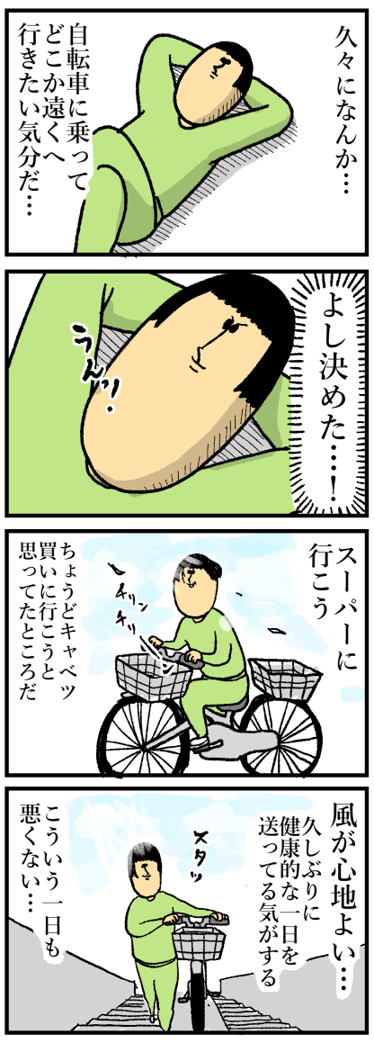 サイクリングなんてとんでもねぇよ : まめきちまめこニートの日常