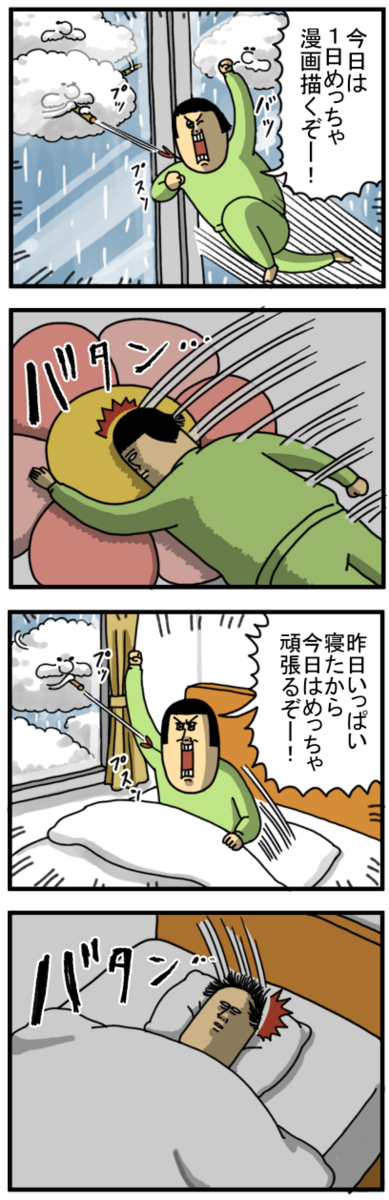 曇りの日ってなんでこんなに眠いんだよ : まめきちまめこニートの日常