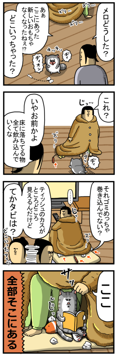 この家の全てを飲み込んでいく冬の魔物 : まめきちまめこニートの日常