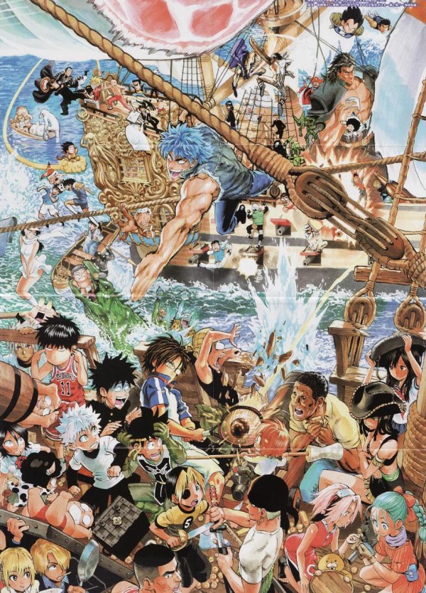 尾田先生の一枚絵の上手さは最強 まめ速