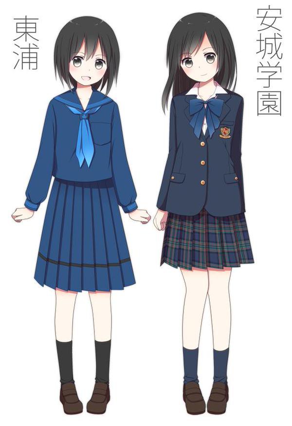 画像 名古屋市内の女子高生の制服イラスト 大量にｷﾀ ﾟ ﾟ まとめにゅっと