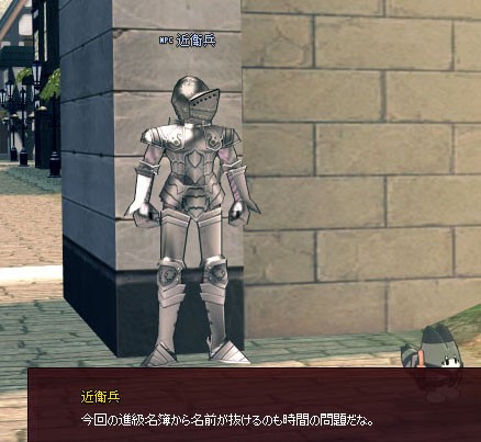 爆弾を警戒するイメンマハ近衛兵 マナビノギ