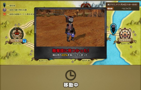 交易ゲームイベントの略奪団が ﾟdﾟ ﾊｧ マナビノギ
