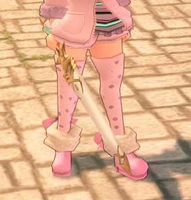 龍剣レイドの戦闘モードとちょっとおかしいモーション マナビノギ