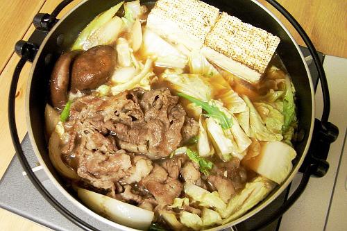 極道めし」（土山しげる）のスキヤキの牛丼風 : マンガ食堂