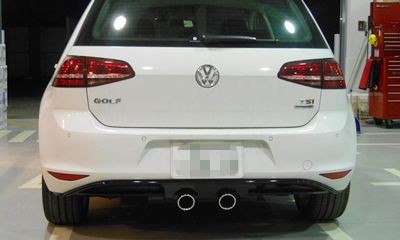 スタッフ日誌】VW純正ゴルフ７用センターマフラー : maniacs Blog