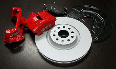 スタッフ日誌】VW Golf7 GTI Performance Front Brake Kit発売