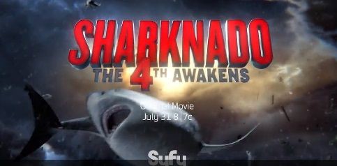 タイトルcm動画 ツイッターにて公開 シャークネード4 フォースの覚醒 サメ シャチ好き集まれ情報局