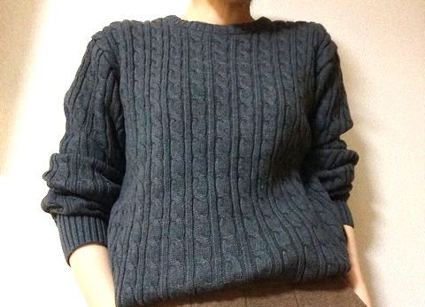 Guの メンズ ケーブルニット ダークグレー の使用感レビュー 秋冬コーデの幅を広げる売り切れ必至アイテム １９８６０７０７ Powered By ライブドアブログ