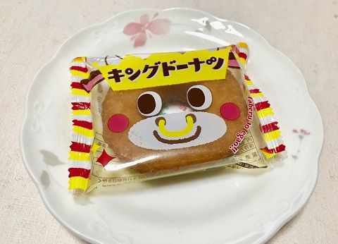 駄菓子キング　 レビュー：キングドーナツ（丸中製菓） : 19860707