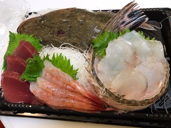 家寿司晩酌 マゴチと白子ステーキ 魚喰い