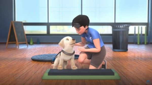 ショートアニメ ピップ 立派な盲導犬になりたい と夢ふくらませる子犬 だがその道は遠く険しかった マランダー