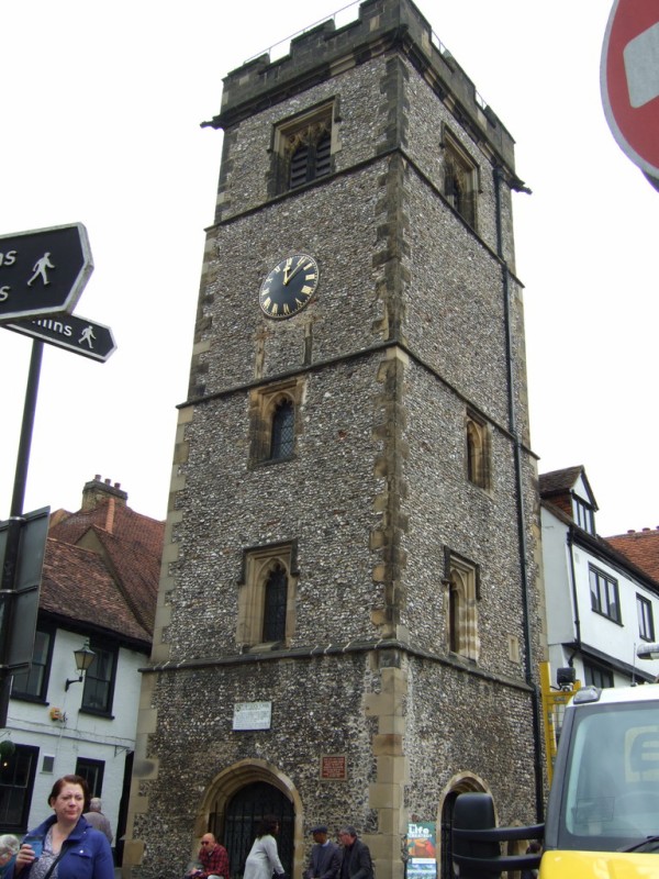 ﾛﾝﾄﾞﾝから20分!ｾﾝﾄｵｰﾙﾊﾞﾝｽﾞ(St.Albans)④ｸﾛｯｸﾀﾜｰ(Clock Tower) : ﾛﾝﾄﾞﾝ