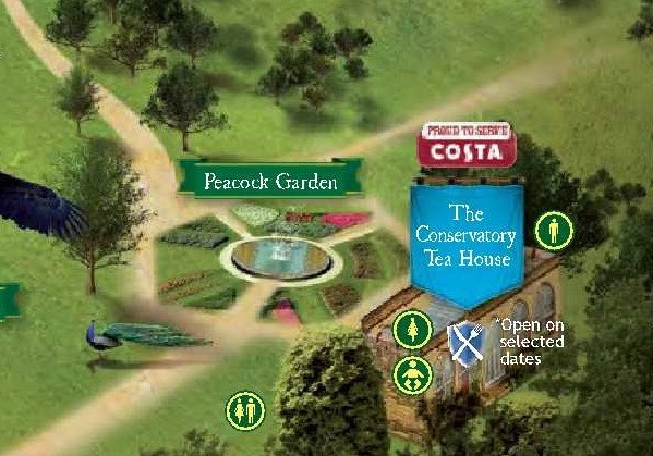 ﾛﾝﾄﾞﾝから日帰りｳｫｰﾘｯｸ城 Warwick Castle 孔雀の庭園 Peacock Garden ﾛﾝﾄﾞﾝ 穴場 ﾀﾀﾞｶﾞｲﾄﾞ写真編 London Photo Guide Blog Nemi