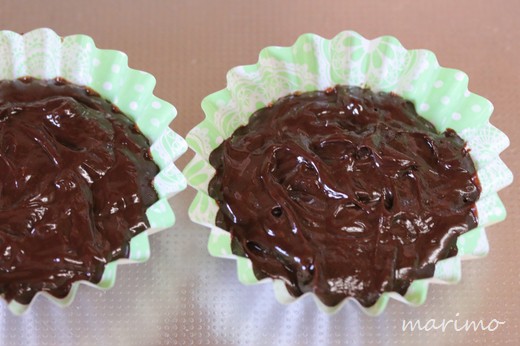 お菓子レシピ バレンタインに フォンダンショコラ Marimo Cafe 可愛くて美味しいお菓子レシピ Powered By ライブドアブログ