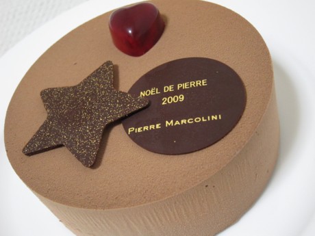 番外編４９ Pierre Marcolini ピエールマルコリーニ のクリスマスケーキ 食いしん坊すけの食べ歩き日記