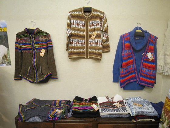 ギャラリーレポート『松田イメルダ手編みアルパカ作品展示販売会 in