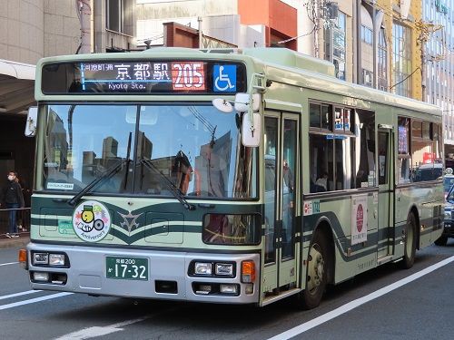 京都市バス車両のフルカラーLED式方向幕導入スタート : まぁ～くんの 
