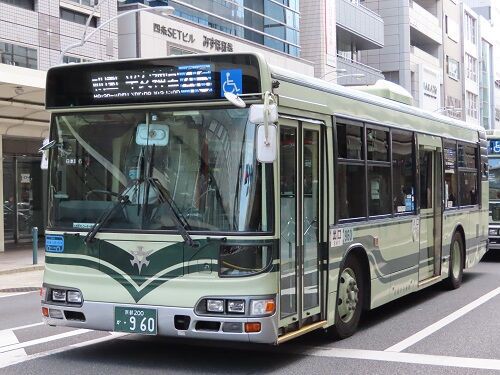 巻取機付き側面方向幕 【洛西営業所】 | 京都市交通局協力会