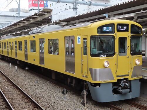 池袋線所属の2000系が8両編成のみに統一 : まぁ～くんの乗り物